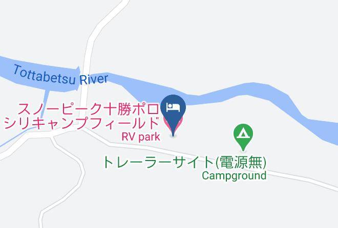 Obihiro City - Obihiro Grand Hotel Maps