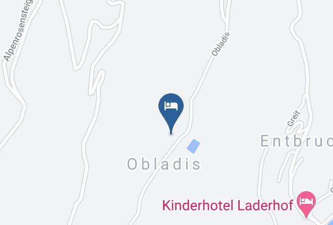 Landeck - Obladis Cafe Pension Maps