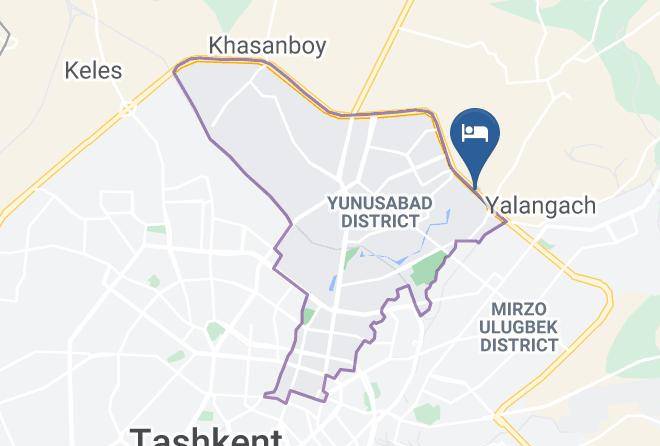 Tashkent - Obod Hotel Maps