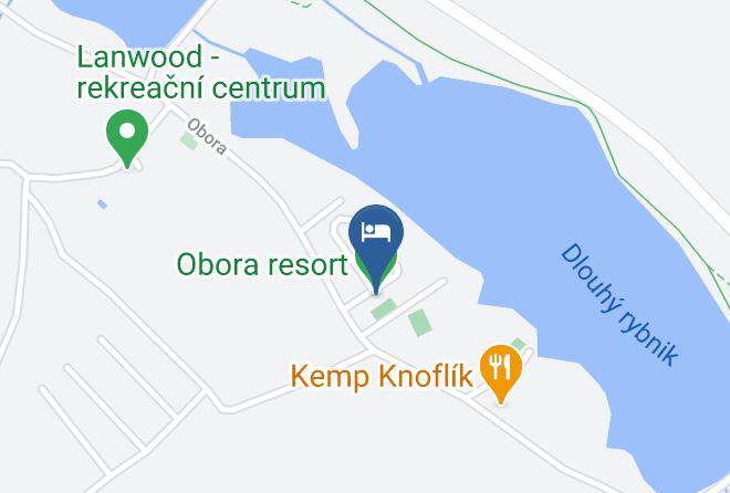 Usti Nad Orlici - Obora Resort Maps
