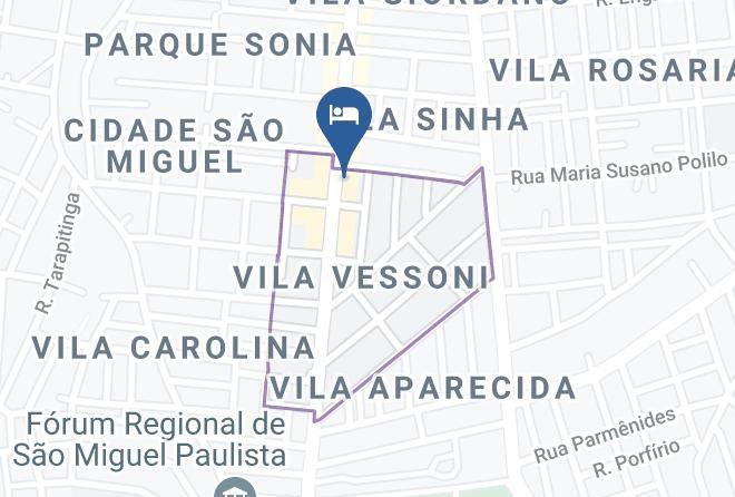 Sao Paulo Sao Miguel - Obsession Hotel Maps