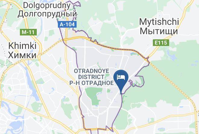 Moscow - Obshchezhitiye Na Vdnkh Maps