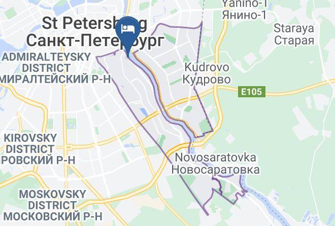 Saint Petersburg - Obuhoff Hotel Maps