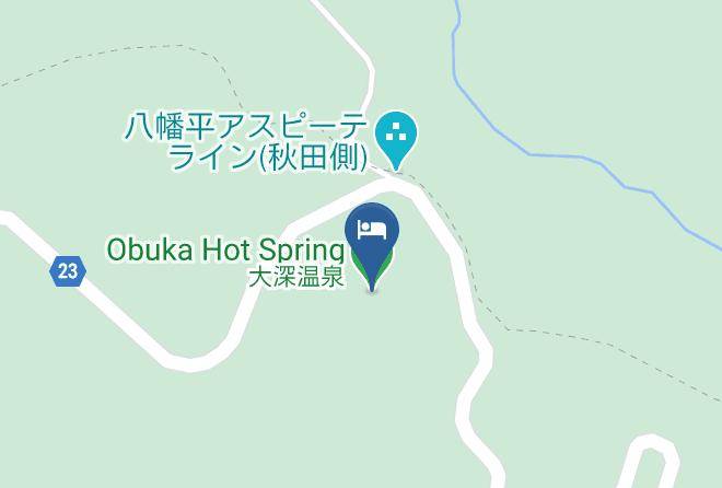 Semboku City - Obuka Hot Spring Maps