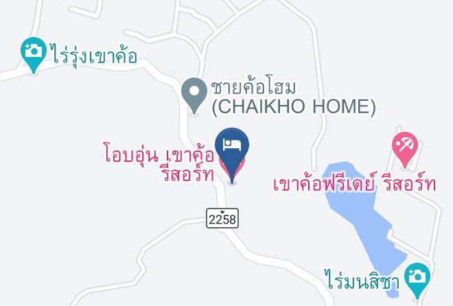 Amphoe Khao Kho - Obun Khao Kho Resort Maps