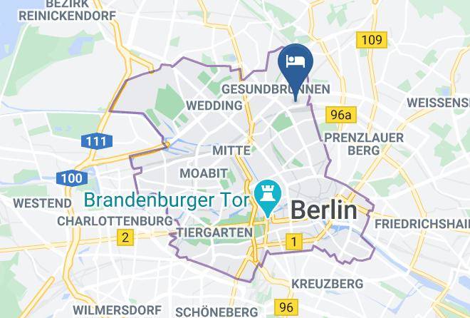 Stadt Berlin - Ocak Hotel Maps