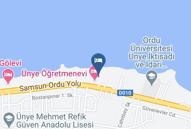 Unye - Ocak Otel Unye Maps
