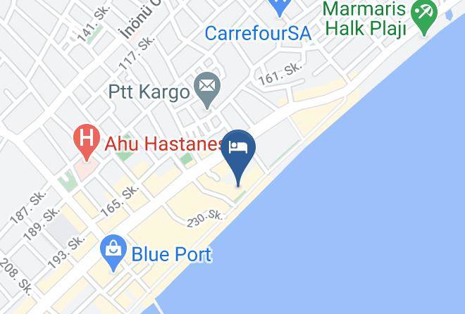 Marmaris - Ocaktan Otel Maps