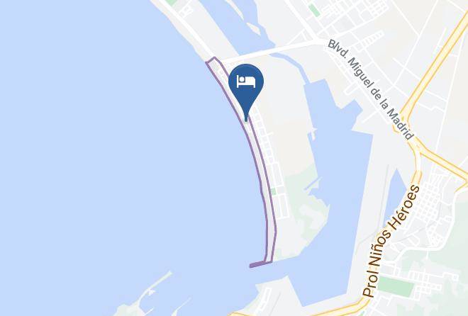 Manzanillo - Ocaso Hotel Maps