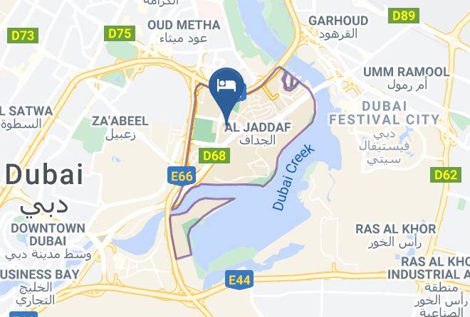 Dubai - Occidental Al Jaddaf Maps