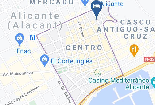 Alicante - Occidental Alicante Maps