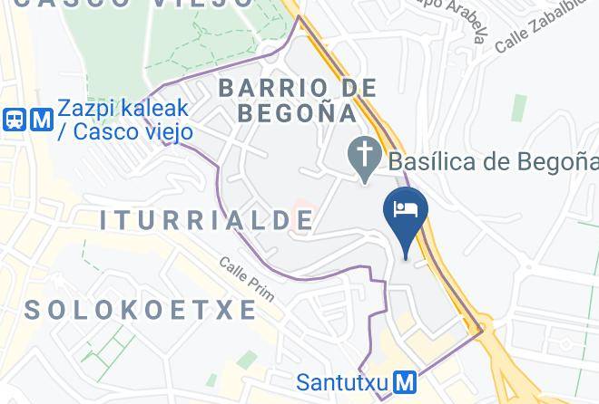 Occidental Bilbao Map