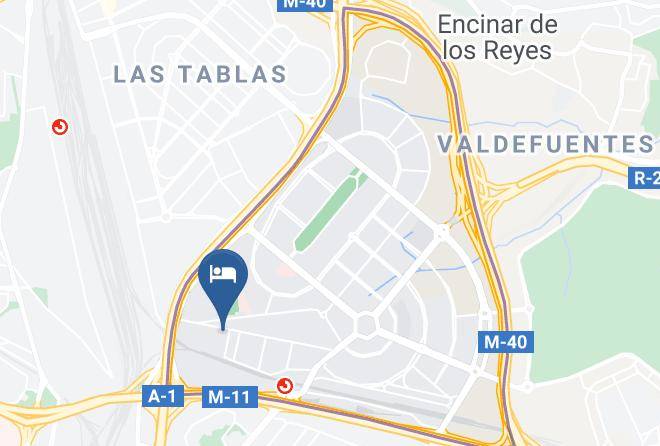 Madrid - Occidental Castellana Norte Maps