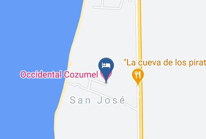 Cozumel - Occidental Cozumel Maps