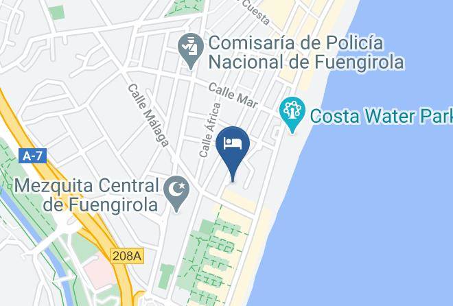 Occidental Fuengirola Map