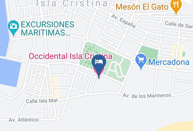 Huelva - Occidental Isla Cristina Maps