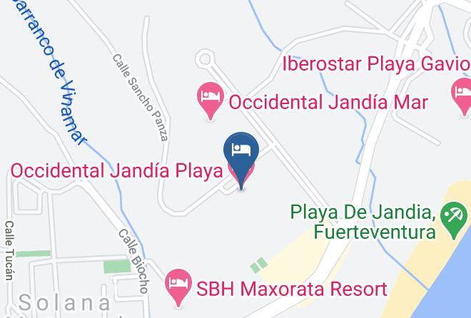 Las Palmas - Occidental Jandia Playa Maps