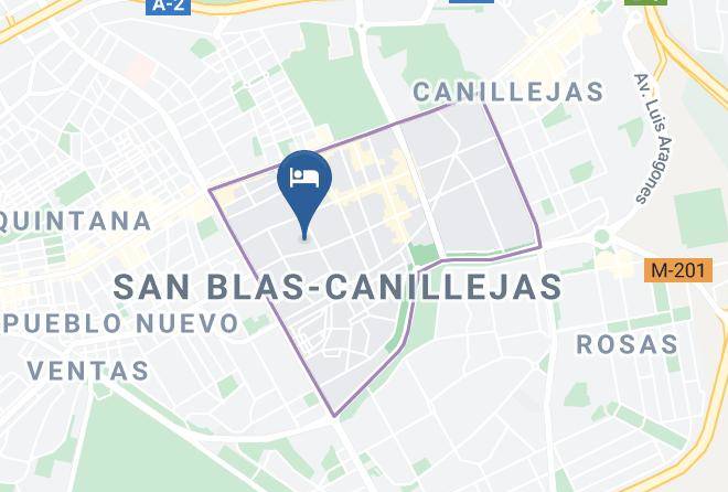Madrid - Occidental Madrid Este Maps