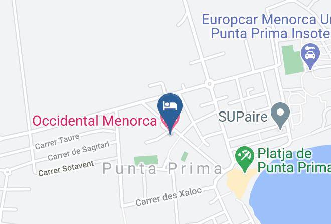 Baleares - Occidental Menorca Maps