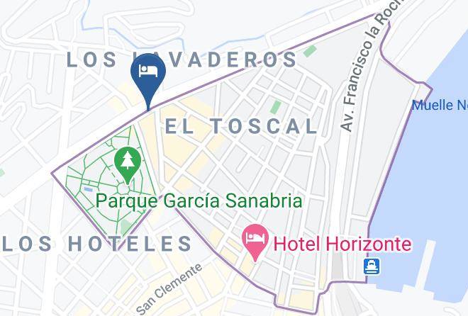 Santa Cruz De Tenerife - Occidental Santa Cruz Contemporaneo Maps