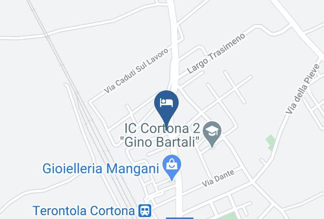Arezzo - Occidentale Maps
