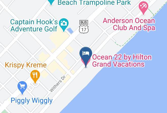 Horry - Ocean 22 By Hilton Grand Vacations Maps