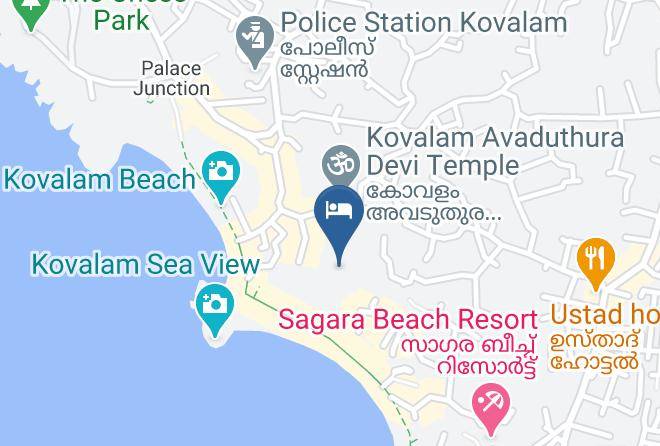 Neyyattinkara - Ocean Bay Ayurvedic Beach Resort Maps