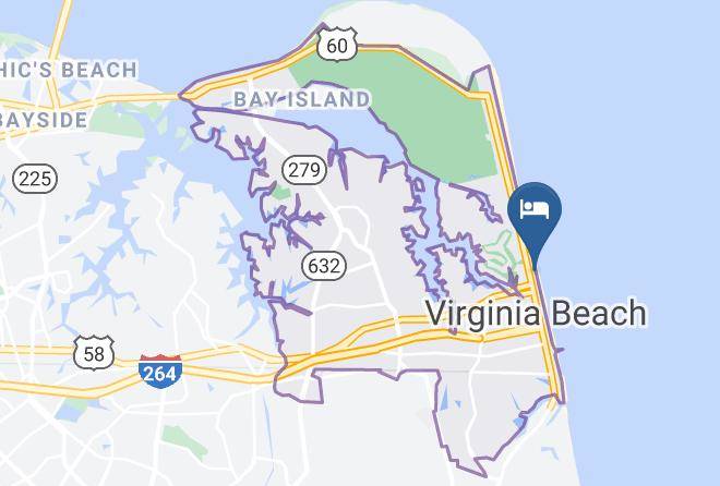 Virginia Beach City - Ocean Beach Club Resort Maps