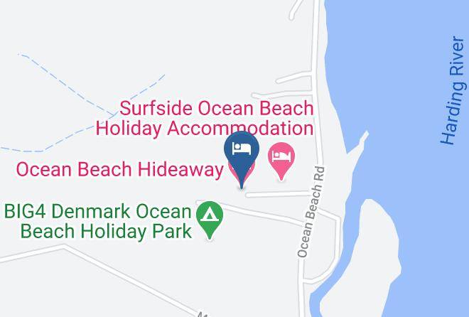 Denmark - Ocean Beach Hideaway Maps