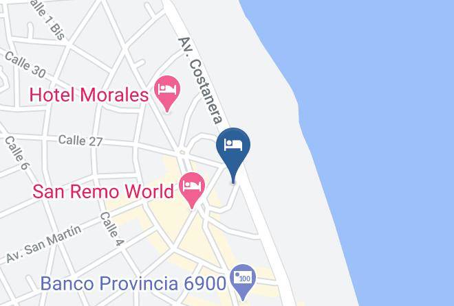 Mar Del Tuyu - Ocean Blue Maps