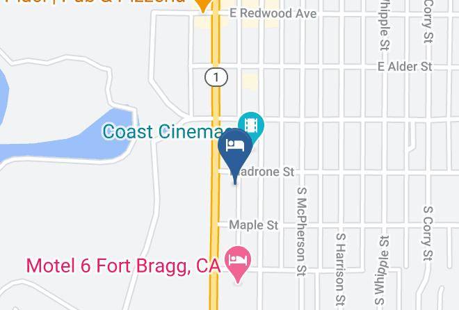 Mendocino - Ocean Breeze Lodge Maps