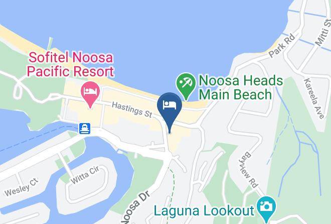 Noosa - Ocean Breeze Resort Maps