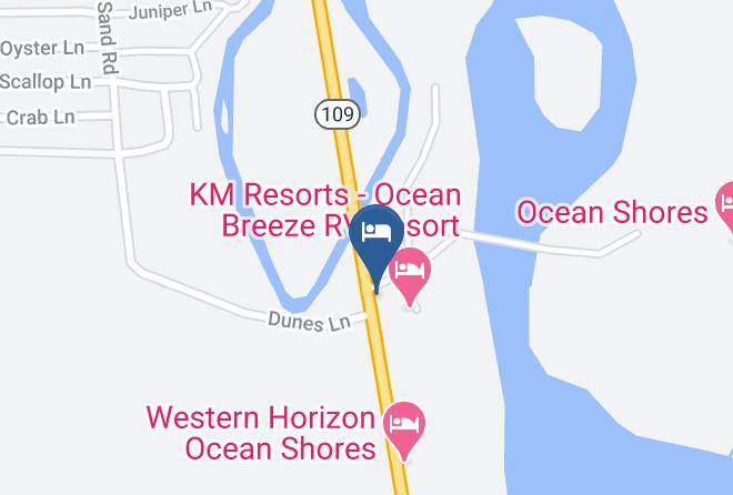 Grays Harbor - Ocean Breeze Rv Resort Maps