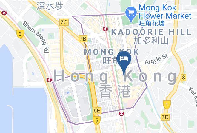 Ocean City Hotel Map