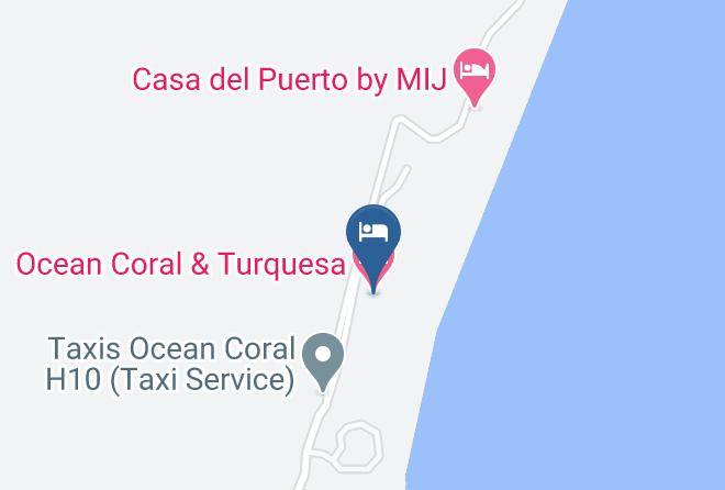 Puerto Morelos - Ocean Coral & Turquesa Maps