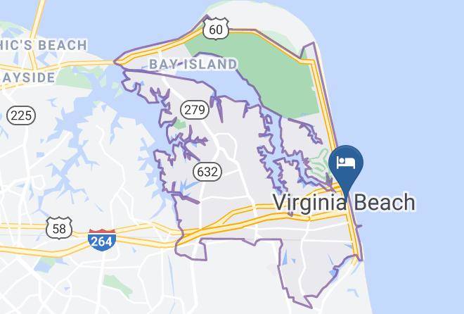 Virginia Beach City - Ocean Cove Motel Maps
