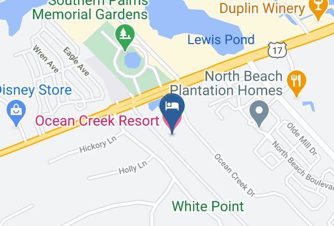 Horry - Ocean Creek Resort Maps
