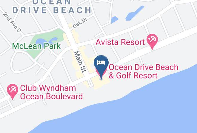 Horry - Ocean Drive Beach & Golf Resort Maps