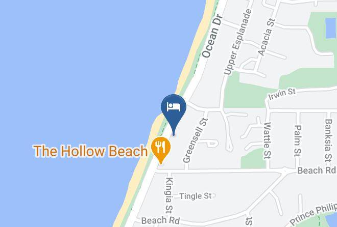 Bunbury - Ocean Drive Motel Maps