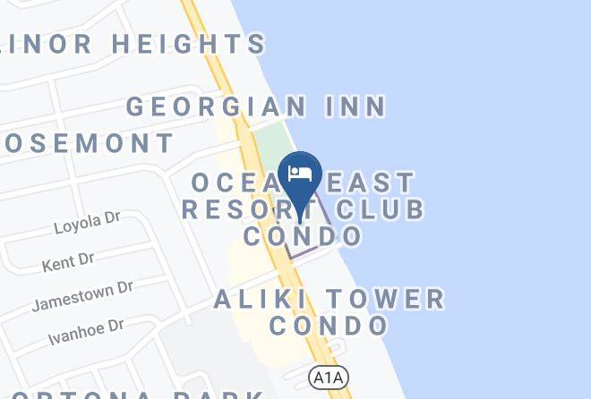 Volusia - Ocean East Resort Club Maps