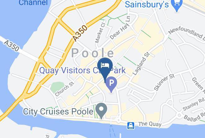 Poole - Ocean Escape Holiday Property Maps