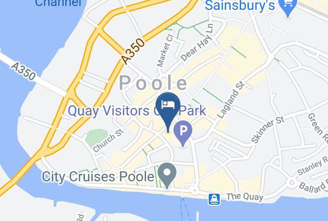Poole - Quay Central Holiday Property Maps