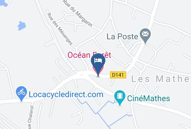 Charente Maritime - Ocean Foret Maps