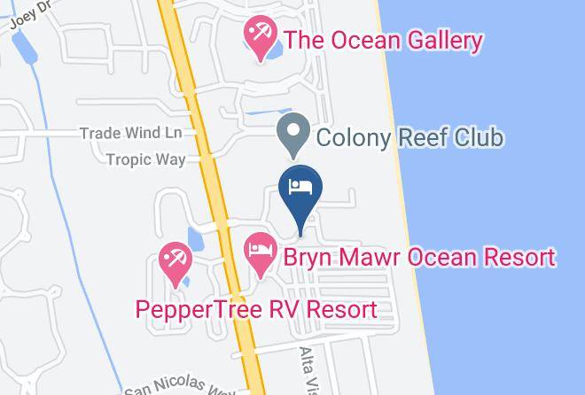 St Johns - Ocean Gate Resort Maps