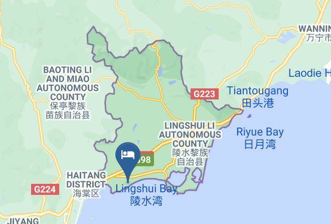 Lingshui Lizu Aut County - Ocean Holiday Hotel Maps