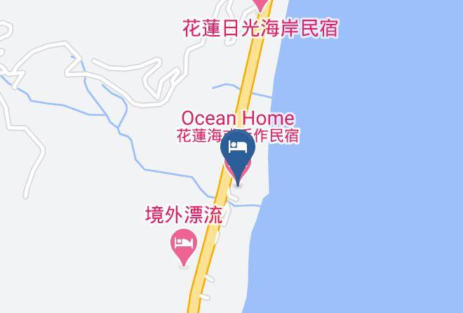 Ocean Home Mapa - Taiwan - Hualiennty