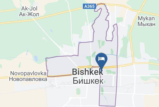 Bishkek - Ocean Hotel Maps