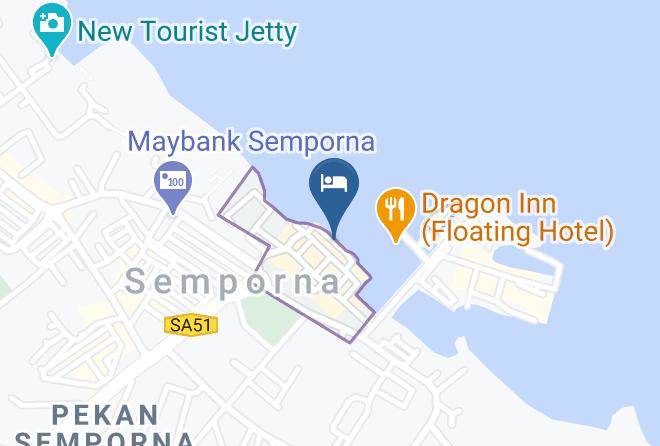 Bahagian Tawau - Cube Bed Station Hostel Maps