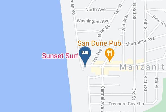 Tillamook - Ocean Inn Maps