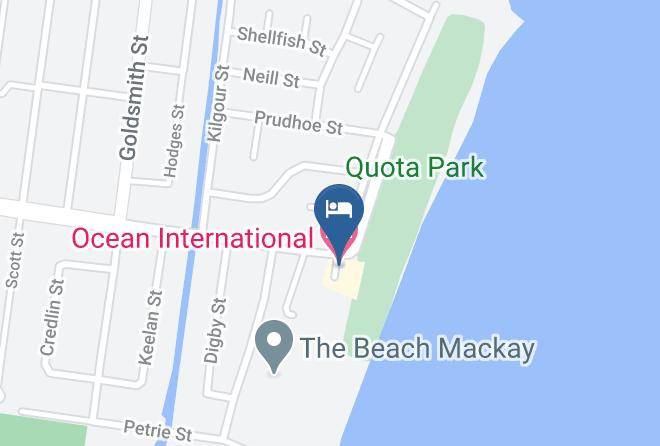Mackay - Ocean International Hotel Maps